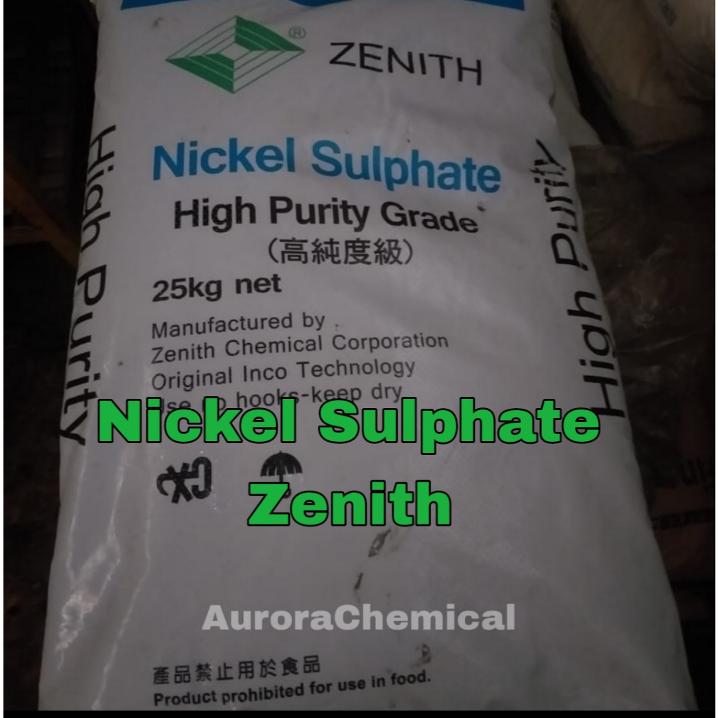 Nickel Sulphate merek zenith / nikel sulfat sulfate / electroplating nickel chrome