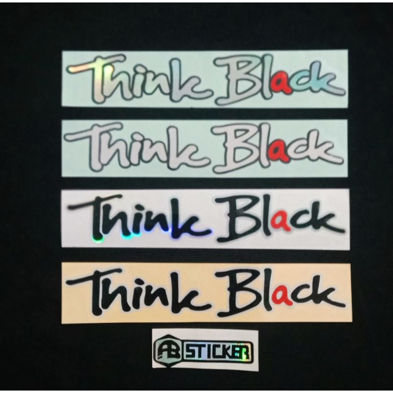 

STICKER THINK BLACK CUTTING 15CM X 3CM