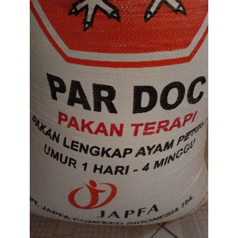 Par Doc Pakan Doc Ayam Petelur ataupun Doc Calon Indukan, repack 1 Kg
