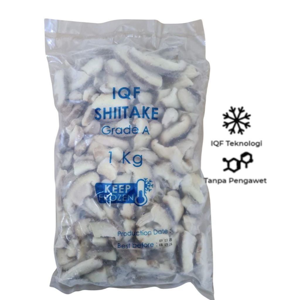

Frozen Mushroom Shiitake/Shitake/Jamur Shiitake/Shitake Beku 1 Kg