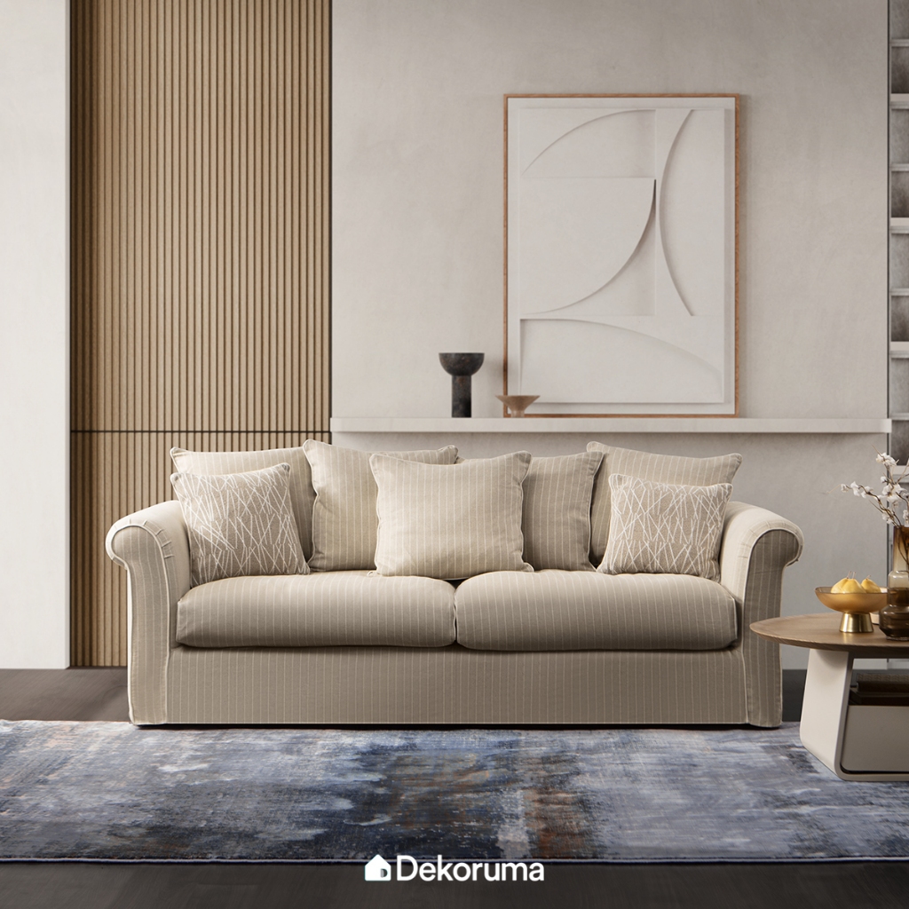 Dekoruma Tenzo LENA Sofa Premium 3 Dudukan / Sofa 3 Seater