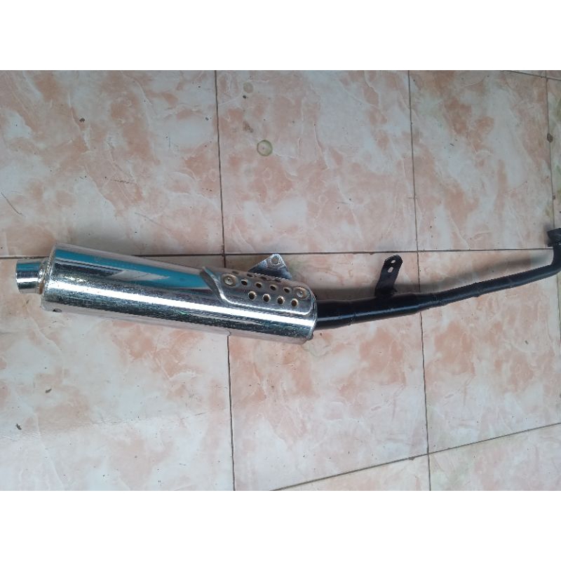 knalpot bobokan standar Suzuki Shogun sp 125 Shogun 125 original copotan