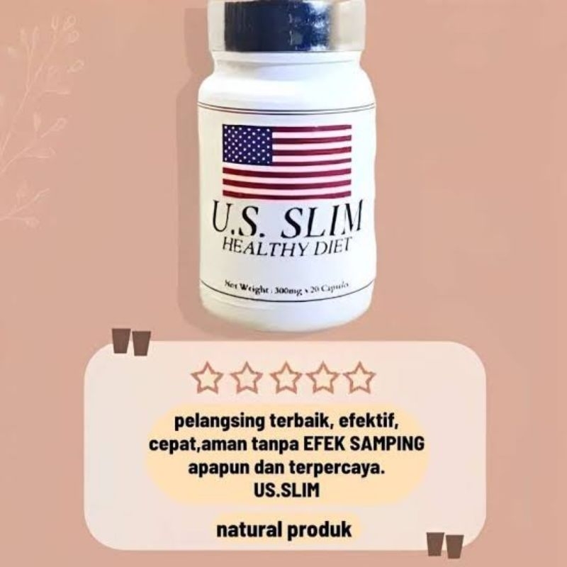 Us Slim Healthy Diet Isi 20 Kapsul