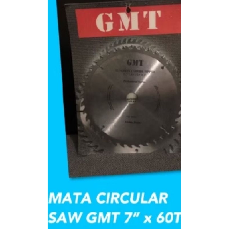 GMT Mata Potong Gergaji Circel Circular Saw Blade 7 inch Mata 60T