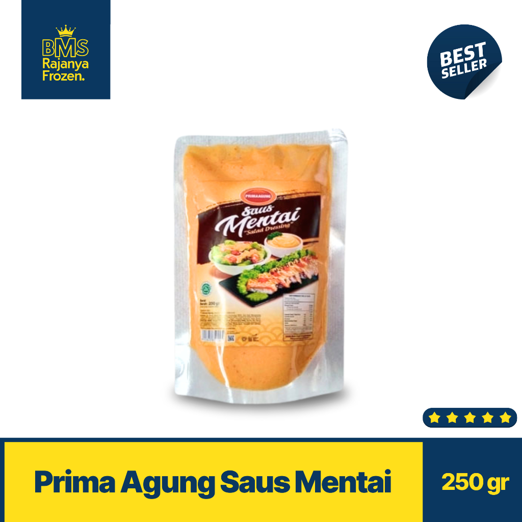 

Prima Agung Saus Mentai 250gr