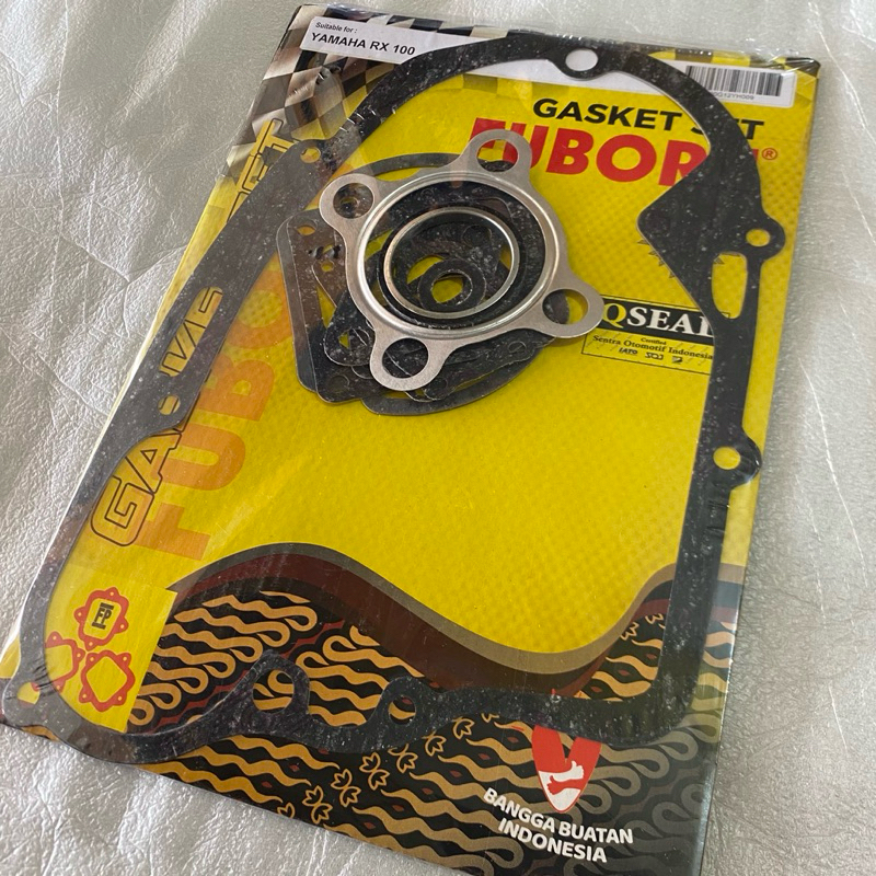 gasket fulset rx100 paking yamaha rx100 packing rx100 paking mesin rx100 perpak rx100 gasket fulset 