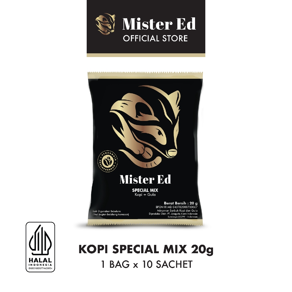 

Mister Ed Coffee Special Mix Renceng 20g Kopi Hitam Gula Kopi Gula Mantap Kopi Warung Kopi Tubruk