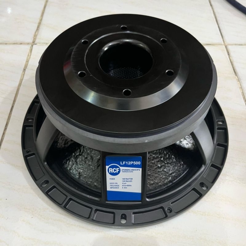 Speaker Komponen RCF 12 P500 / Rcf 12P500 - 12 Inch