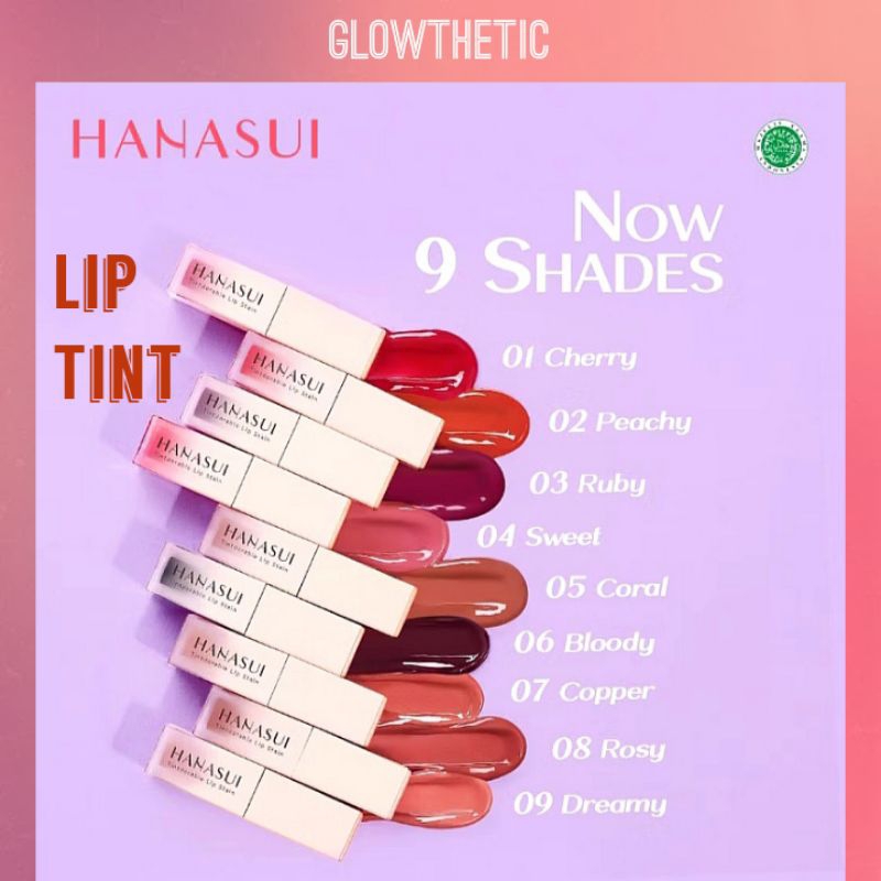 Hanasui Lip Tint | Lip tint | lip tint hanasui | lip stain | lip tint tahan lama