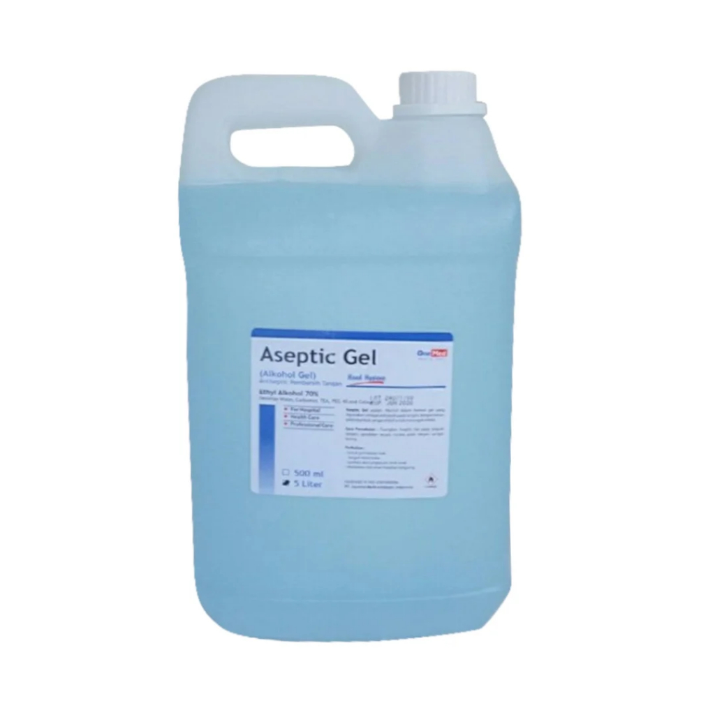 ONEMED - Onemed Aseptic GEL 5 Liter / Hand Sanitizer Gel 5Liter