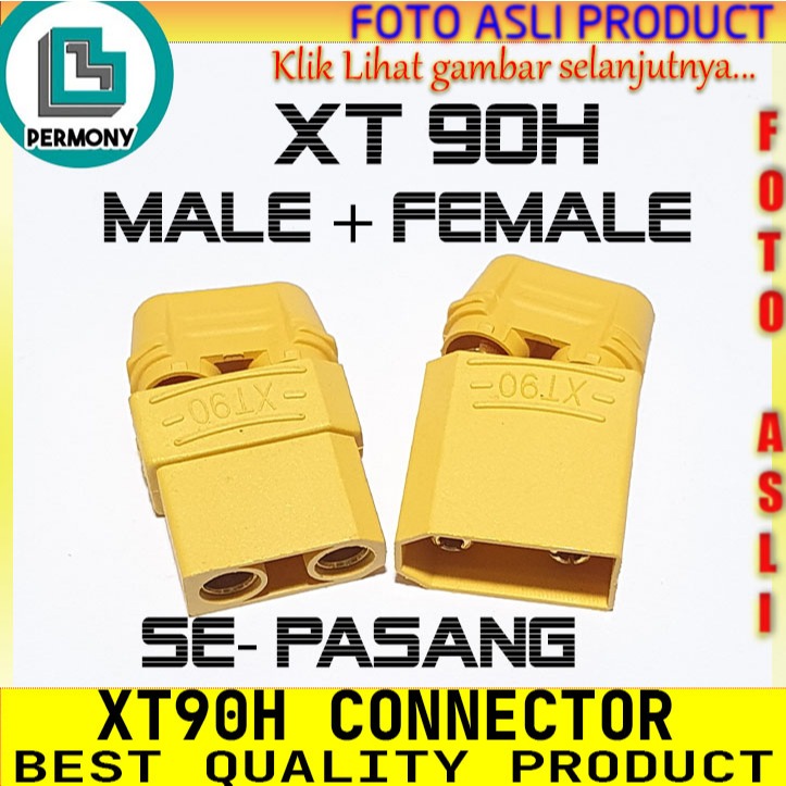 XT90 XT90H Connector konektor soket Male Female Plug Battery XT-90 XT-90H