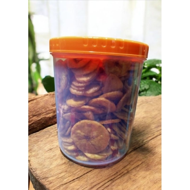 

Keripik pisang kemasan toples 1500 ml