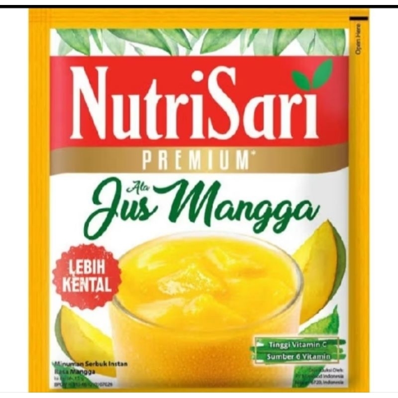

Nutrisari PREMIUM JUS MANGGA