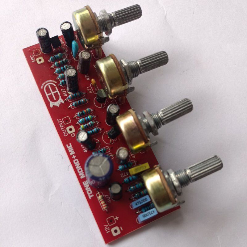 TONE CONTROL MONO + MIC