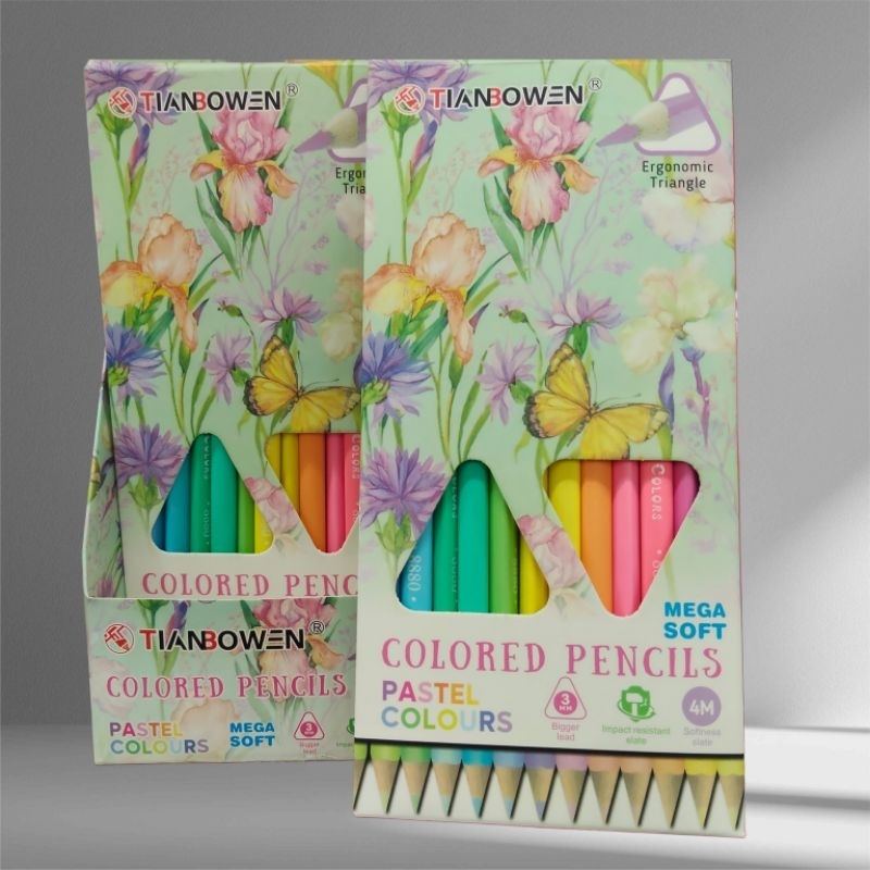 

Pensil Warna Tian Bowen Warna Pastel