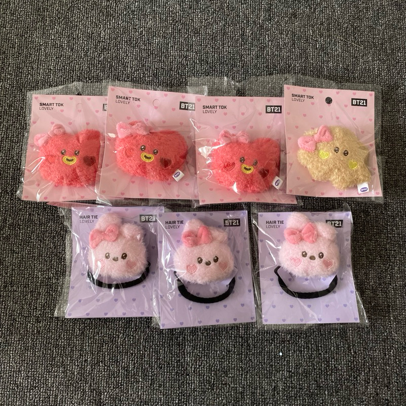 [Ready] BT21 Smartok & Hair Tie