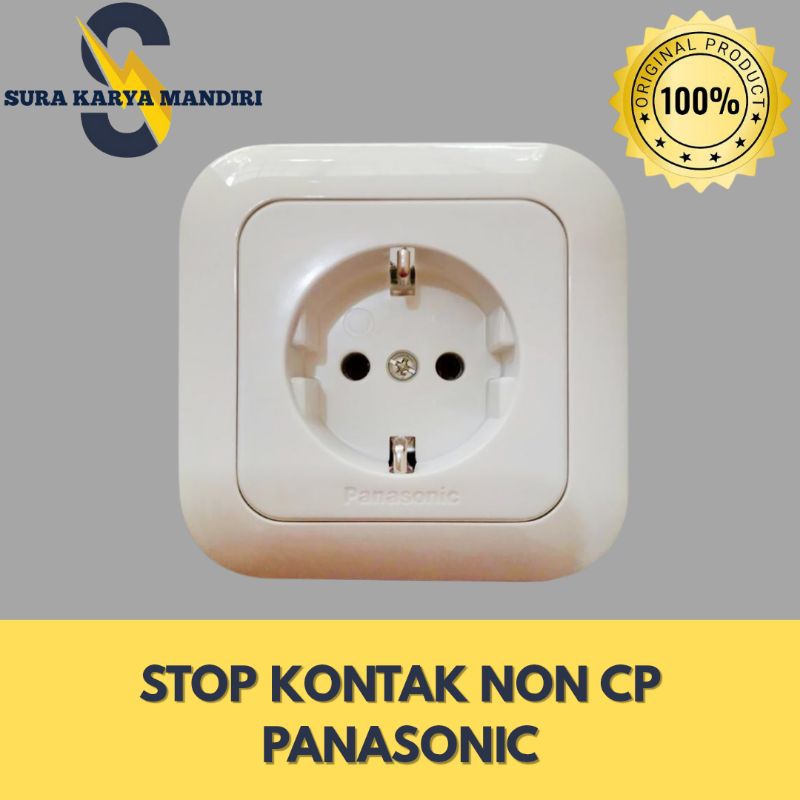 STOP KONTAK PANASONIC NON CP/STOP KONTAK PUTIH