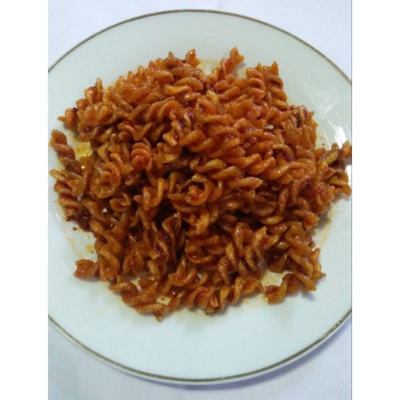 

Makroni Spiral Daun Jeruk Pedas 250 gram 500 gram