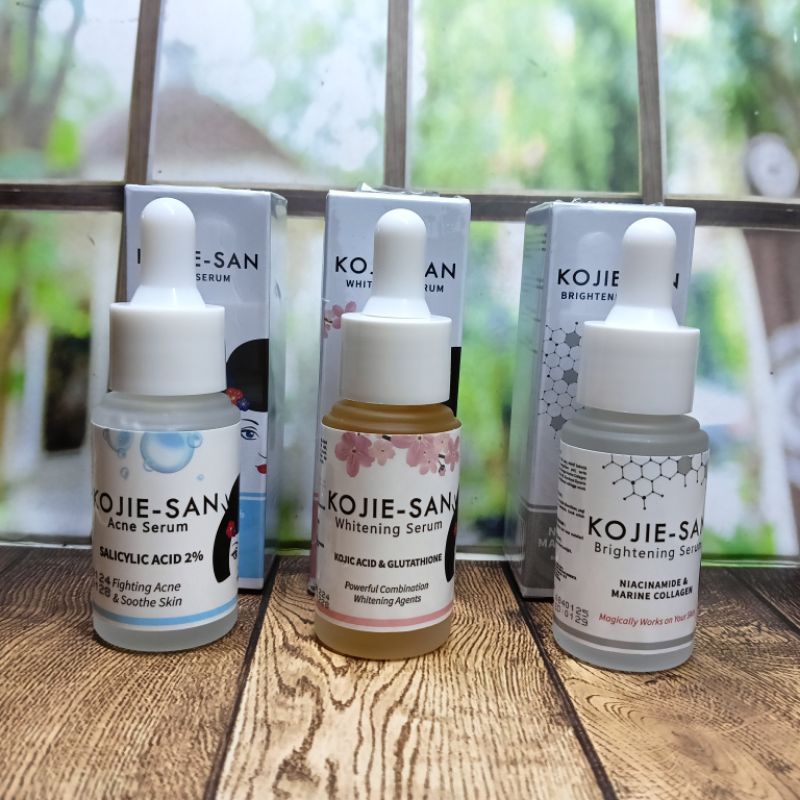 KOJIE - SAN FACE SERUM 25 ML BPOM - Serum Kojie-san Perawatan Wajah