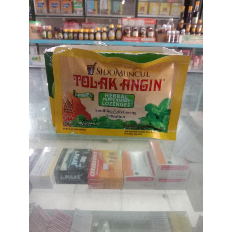 

Permen Tolak Angin Herbal Peppermint (1 Bungkus Isi 5 Perment)