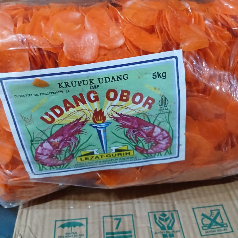 

Kerupuk Udang Obor - 5 kg