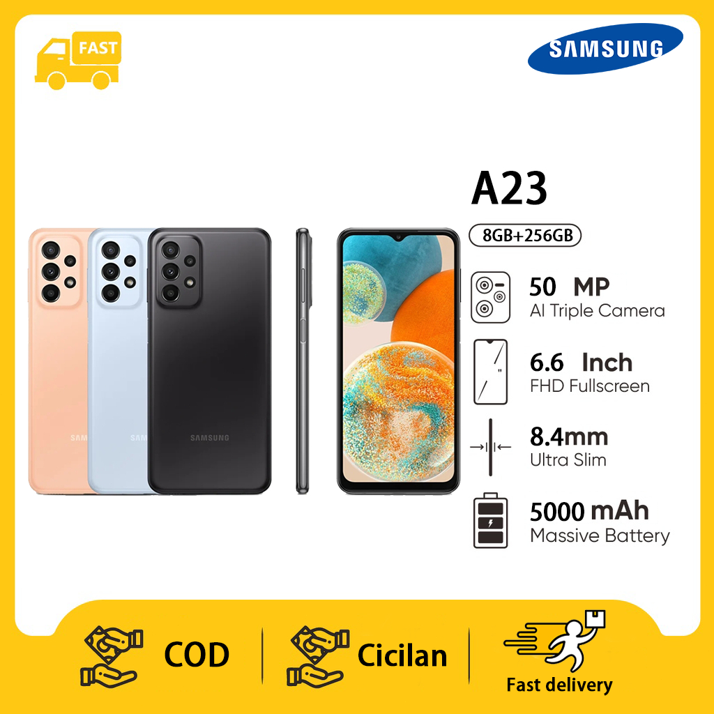 HP Samsung Galaxy A23 RAM 6GB/128GB Smartphone