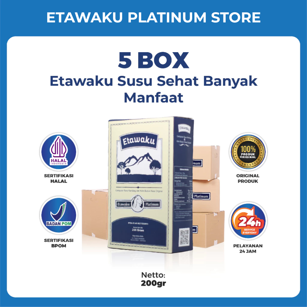 

Etawaku Platinum Susu Asma Herbal Original 5 Box