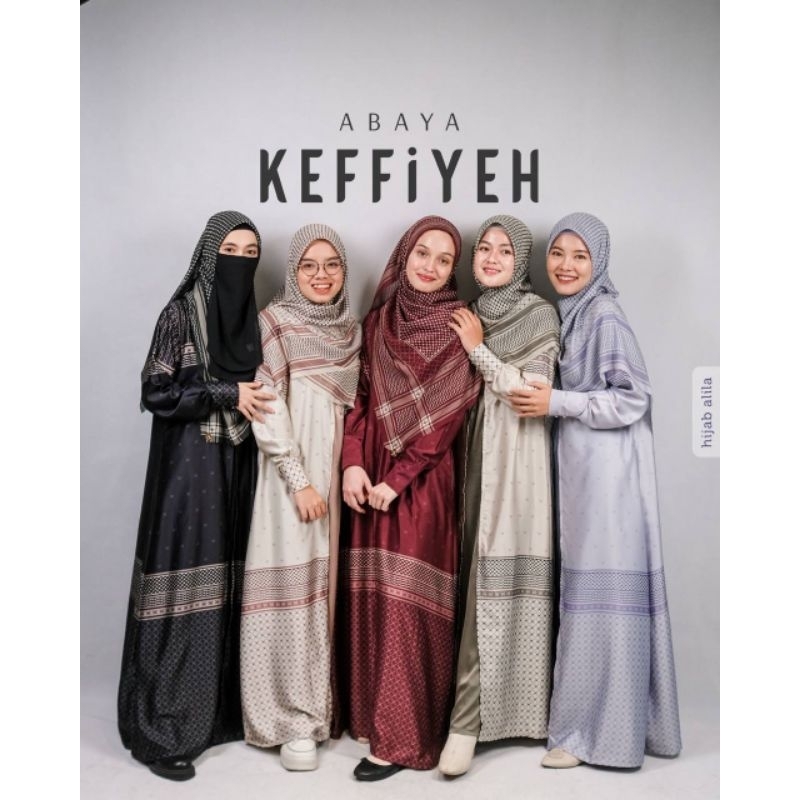 Gamis Abaya Keffiyeh Gamis Terbaru Hijab alila