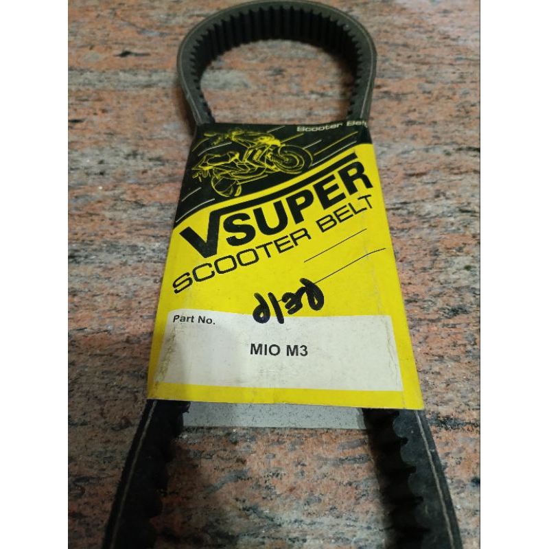 V BELT MIO M3 MEREK V SUPER V-BELT MOTOR MIO M3