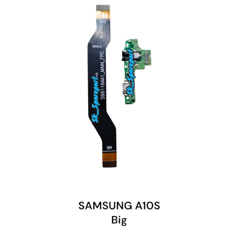 FLEXIBEL CHARGER SAMSUNG A10S BIG PAPAN CAS FULLSET IC + FLEXIBEL BOARD SAMSUNG A10S BIG SATU SET