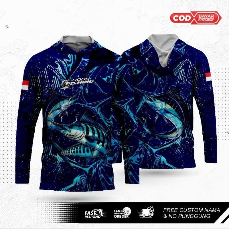 Kaos Fishing / Baju Fishing / Jersey Fishing / Kaos Mancing / Baju Mancing Bahan Adem Enak Dipake