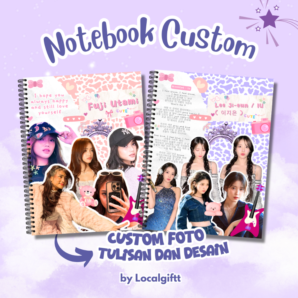 

notebook custom | diary custom | binder custom | buku custom | kado ulang tahun cewek | kado custom | kado cowok
