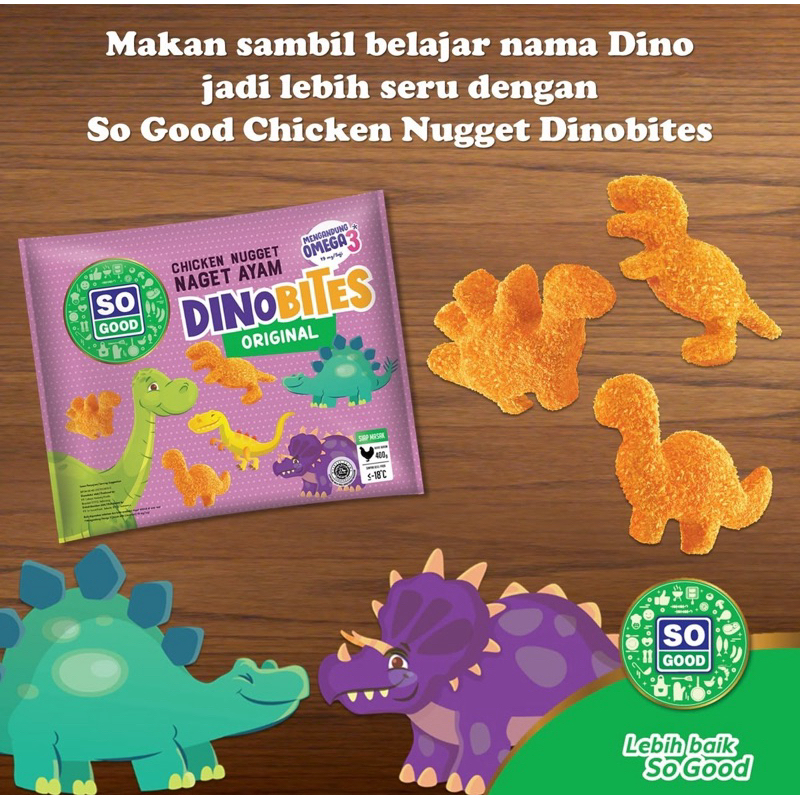 

So Good Dino Bites Original 400 gr
