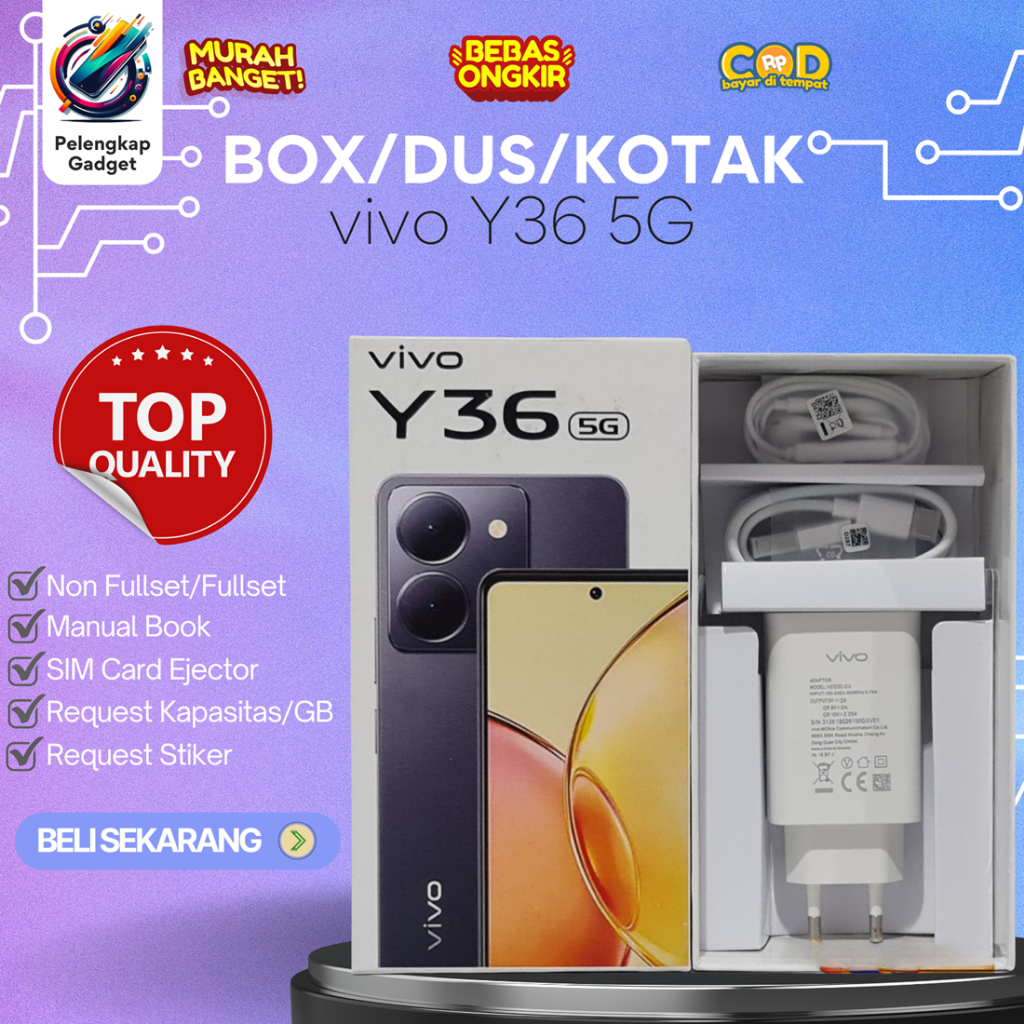 

BOX/DUS/KOTAK vivo Y36 5G