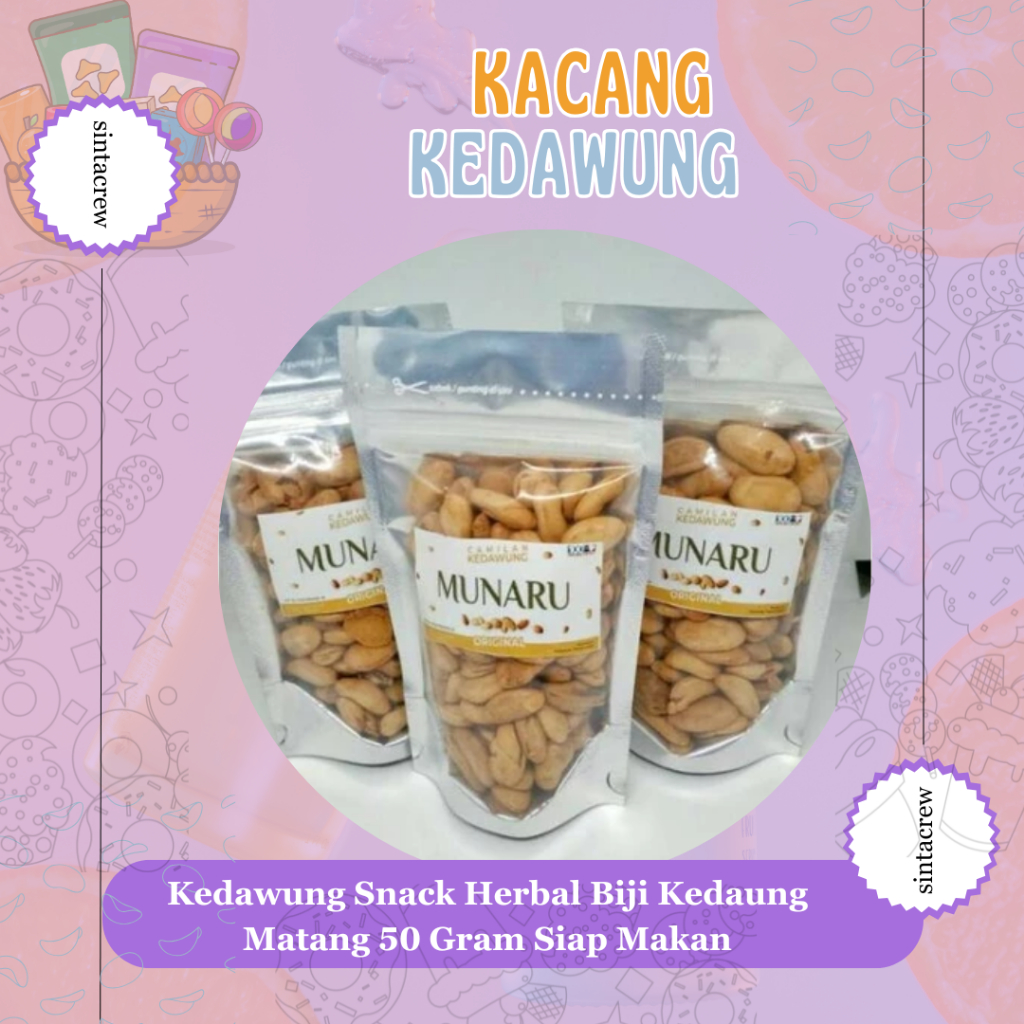 

Kedawung Snack Herbal Biji Kedaung Matang 50 Gram Siap Makan