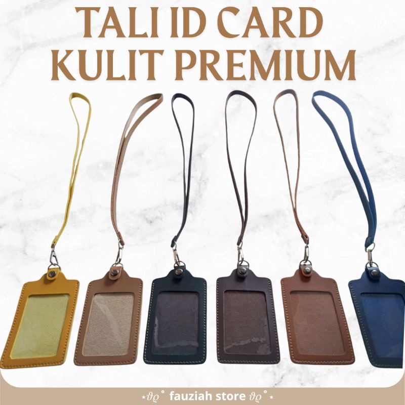 

READY! TALI ID CARD KULIT PREMIUM TERMURAH, KUALITAS TERBAIK!!!!