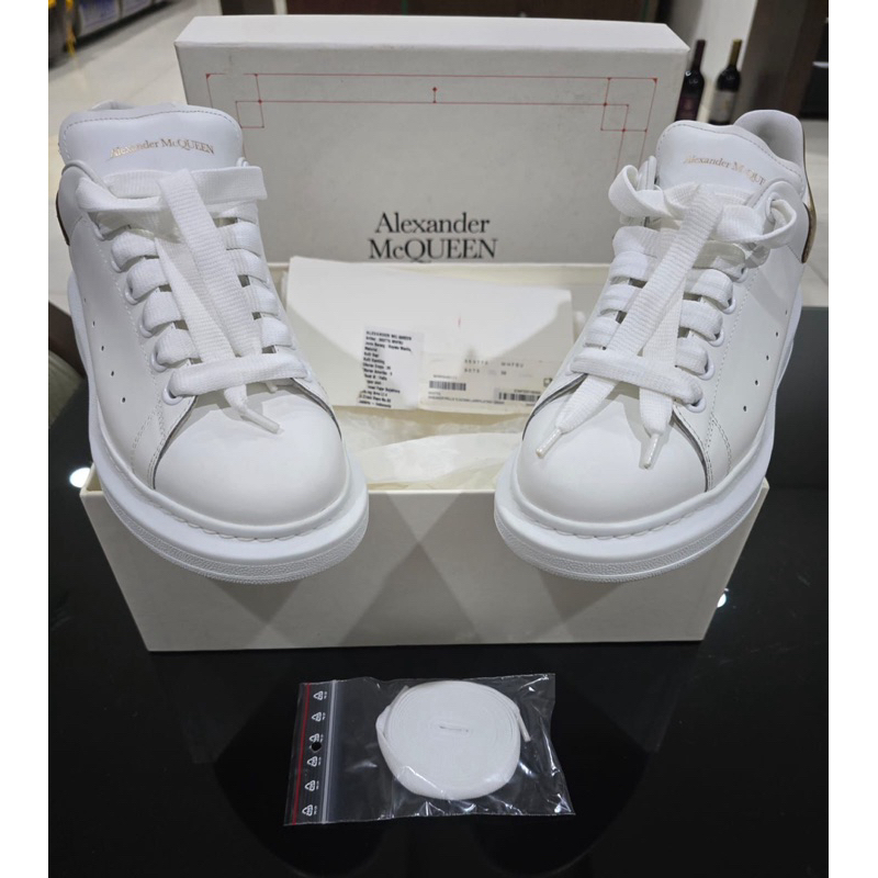 Alexander Mcqueen Oversized Sneakers Gold Women