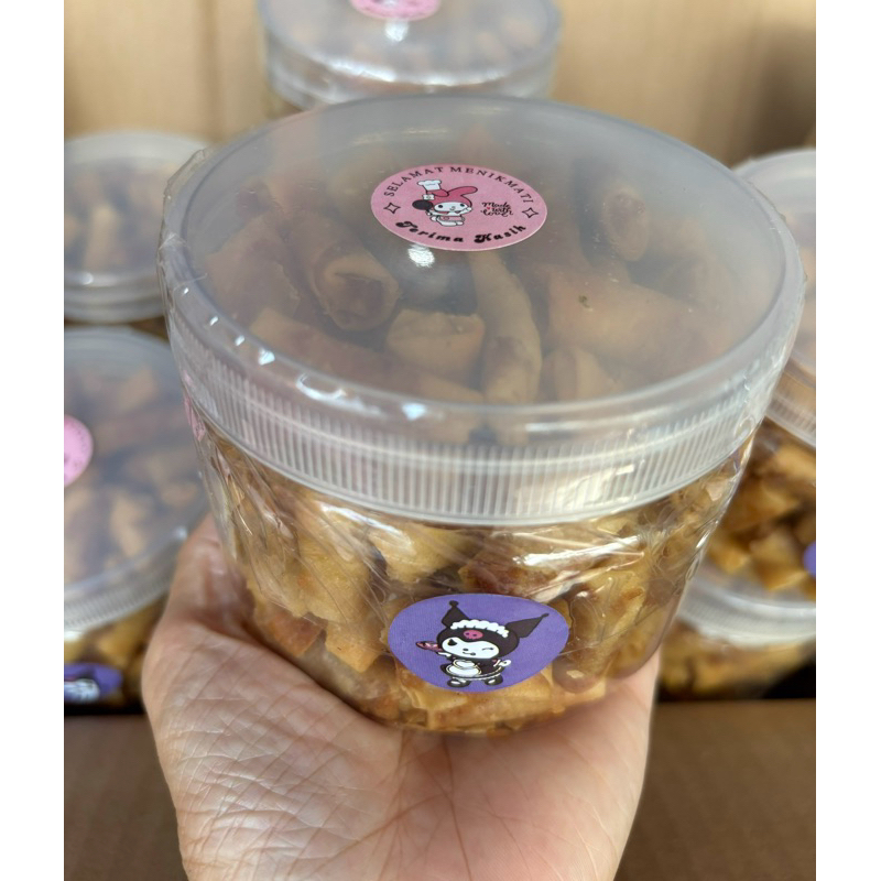 

sumpia ebi super wangi ebi gurih renyah dan empuk homemade bersih berkualitas