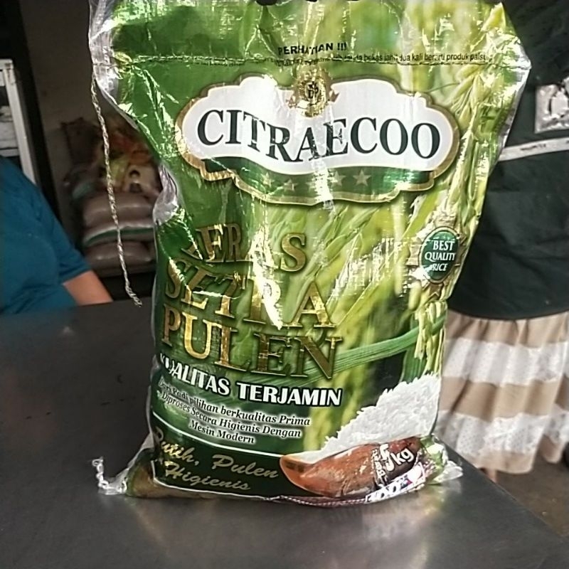 

beras premium 5 kg citraeco pulen