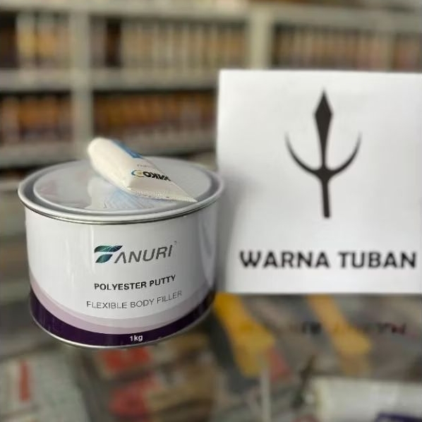 Dempul Tanuri 1 kg // Tanuri Polyester Putty 1 kg // Dempul Mobil Dempul Motor 1 kg