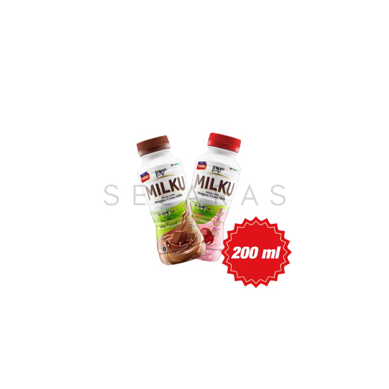 

MILKU - SUSU UHT 200ml