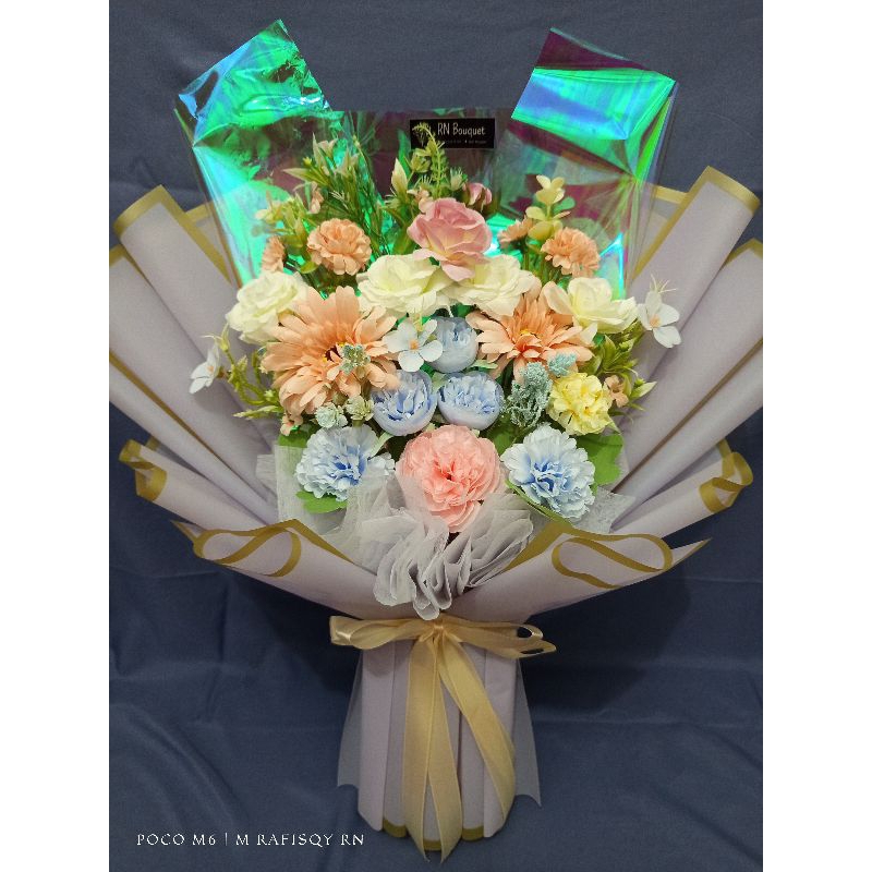 Buket bunga aesthetic hadiah ulang tahun/kado buat pacar