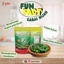 

GITA KACANG ATOM CABAI HIJAU 125GR