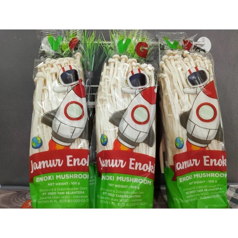 

Enoki Mushroom / Jamur Enoki Fresh 100 gram