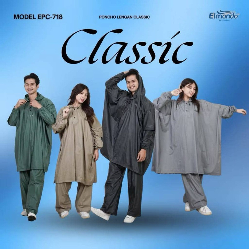 Jas hujan elmondo classic