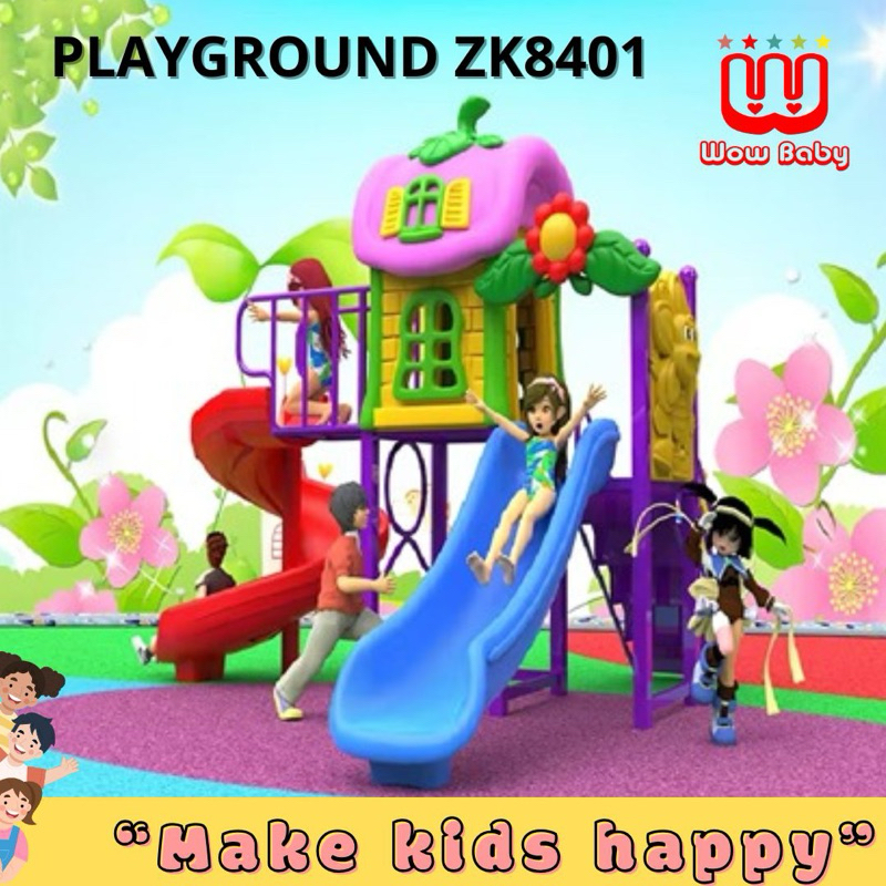 OUTDOOR PLAYGROUND SET ZK8401