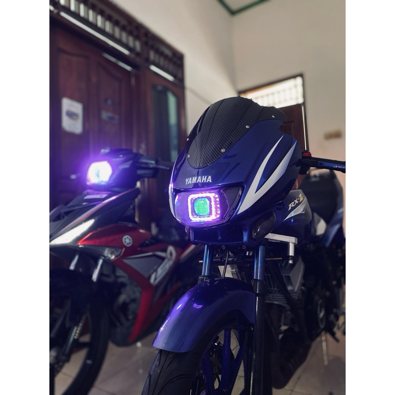 Lampu Matrix demon RGB shroud RGB relay retrofit kipas pendingin
