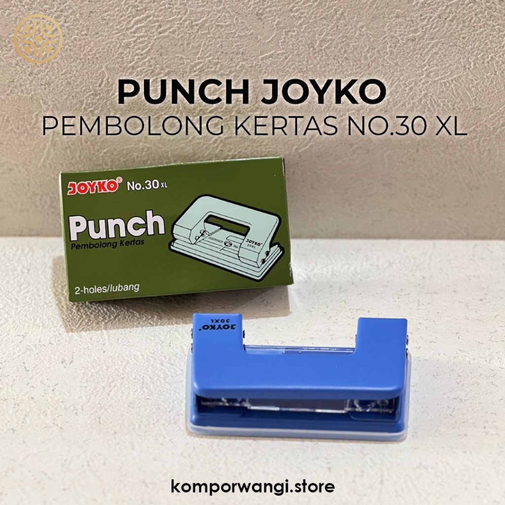 

Joyko Pembolong Kertas / Pelubang Kertas / Paper Punch No. 30 XL