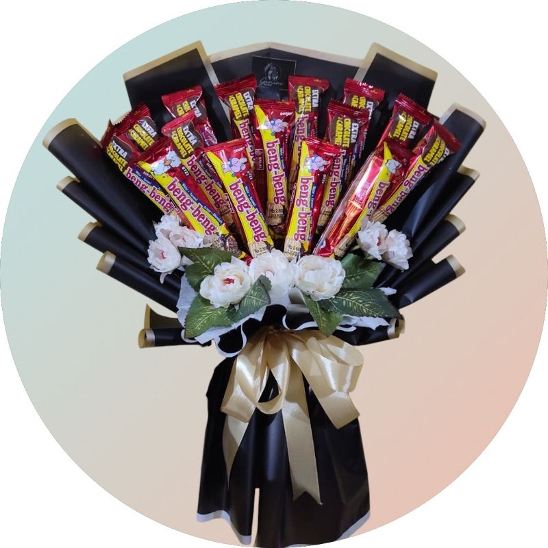 

Buket Snack Coklat Bengbeng 15 pcs
