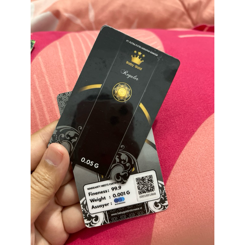 BABY GOLD 0,05 gram bonus 0,001g